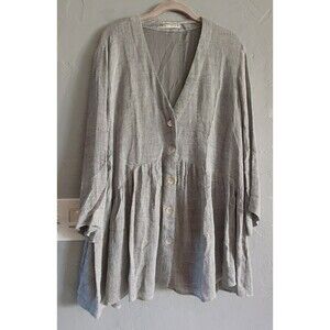 Zara Tops Tunic Womens Lmade In Turkey, Rayón, 19.5 Inch Of Armp To Armp,